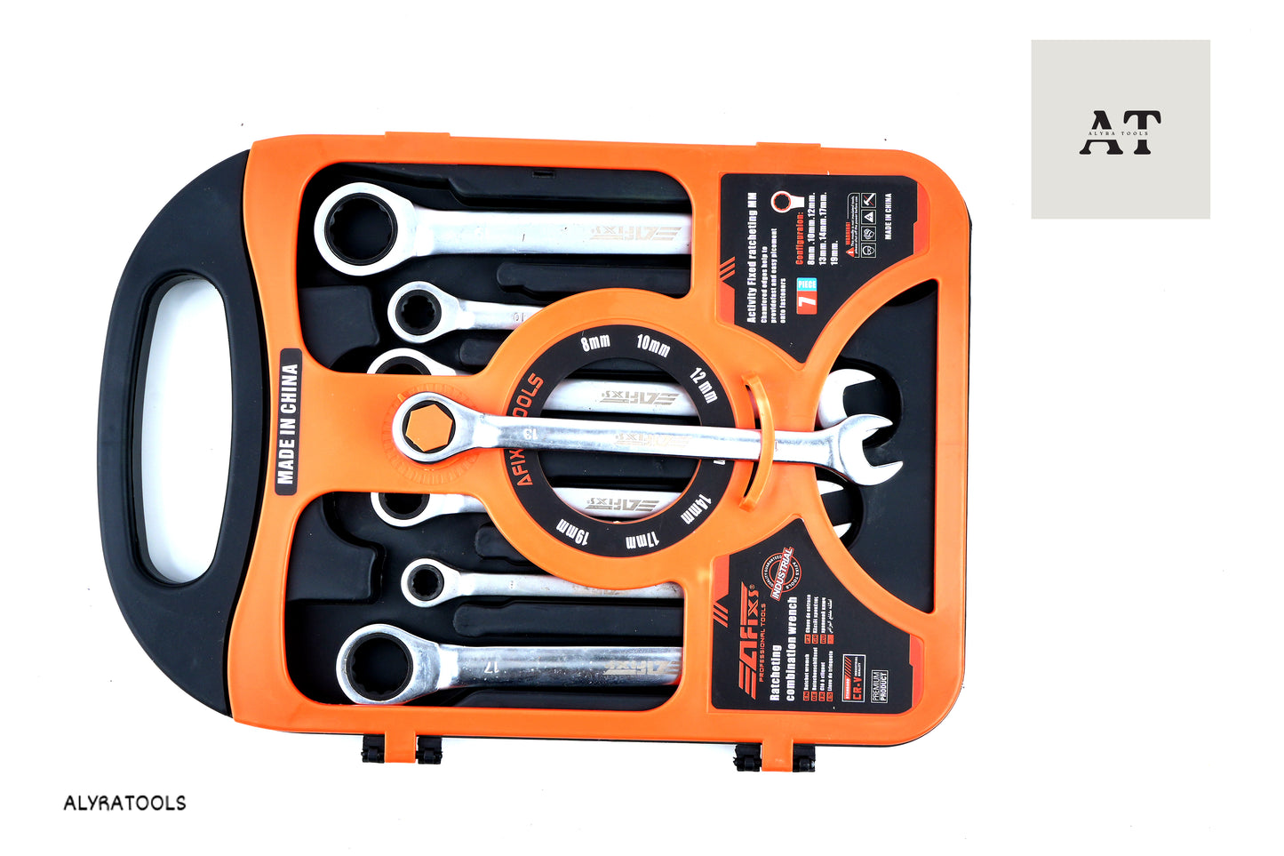 7-Piece Ratcheting Combination Wrench Set ā Durable & High Precision