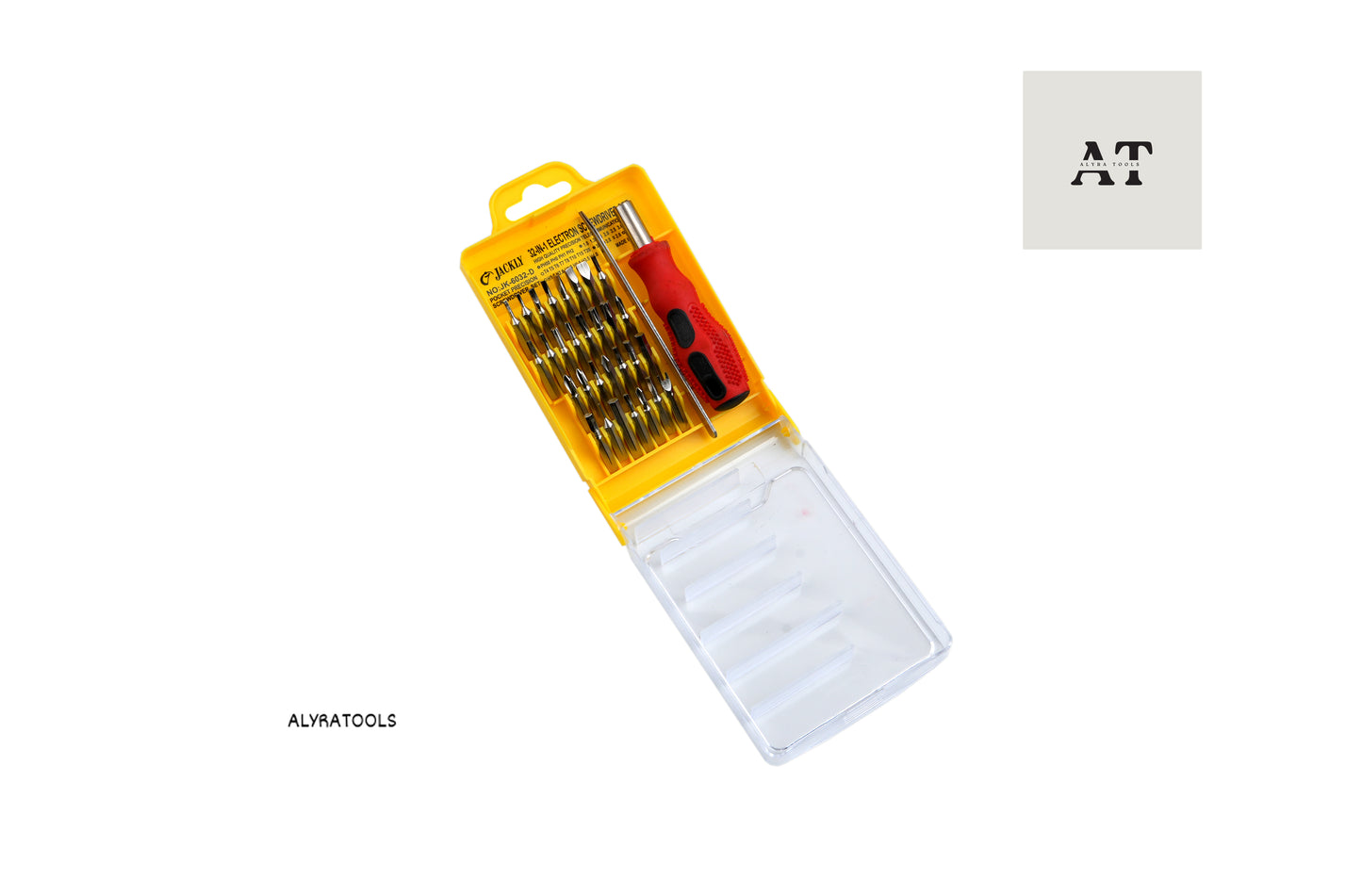 Jackly JK 6032D Precision Screwdriver Set | 32-in-1 Interchangeable Tool Kit