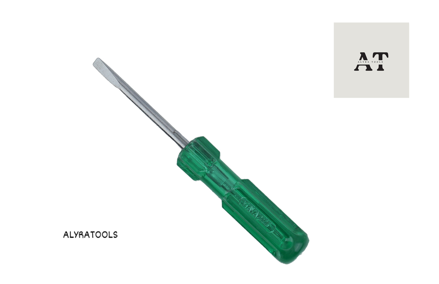 2-in-1 Double-Ended Screwdriver with Detachable Handle