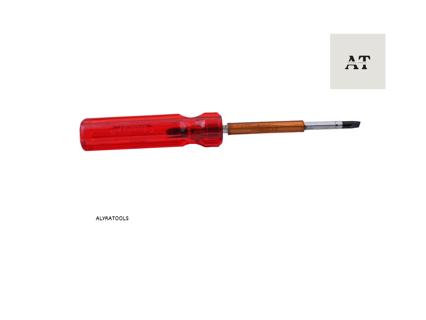 ALYRA TOOLS Heavy-Duty Flat Head Tester Screwdriver
