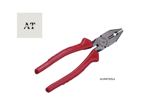 Combination Plier – Red Insulated Handle (Linesman Plier)