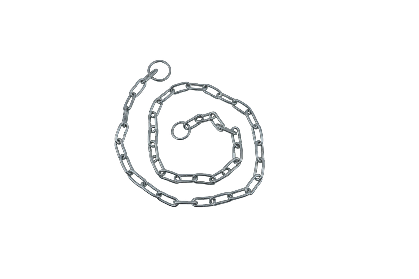 AlyraTools Heavy-Duty Steel Chain with Dual Hook Rings – Long Link Utility Chain